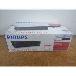 Philips DVP3355V/F7 DVD VHS Combo DVD VCR Recorder Player - NEW